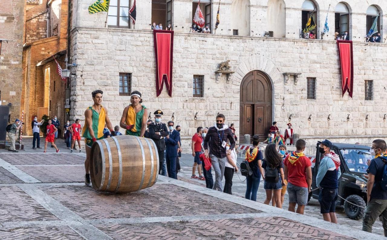 Il Palco Montepulciano, Vista Incredibile, 150Mt Da Piazza Grande Daire Dış mekan fotoğraf