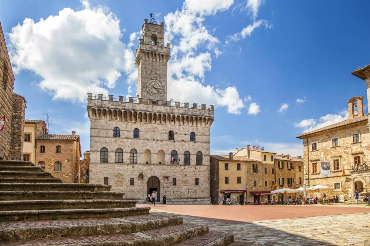 Il Palco Montepulciano, Vista Incredibile, 150Mt Da Piazza Grande Daire Dış mekan fotoğraf
